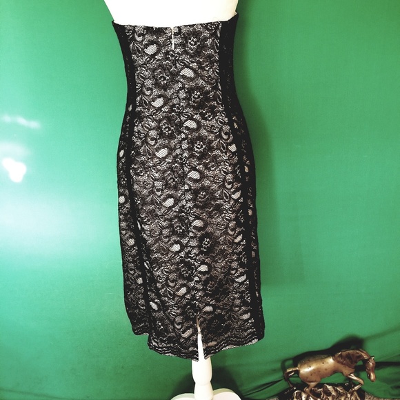 Beautiful VInt.Angel Sanchez Strapless Lace  Dress - Picture 2 of 5